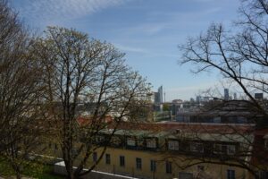 Ausblick Balkon