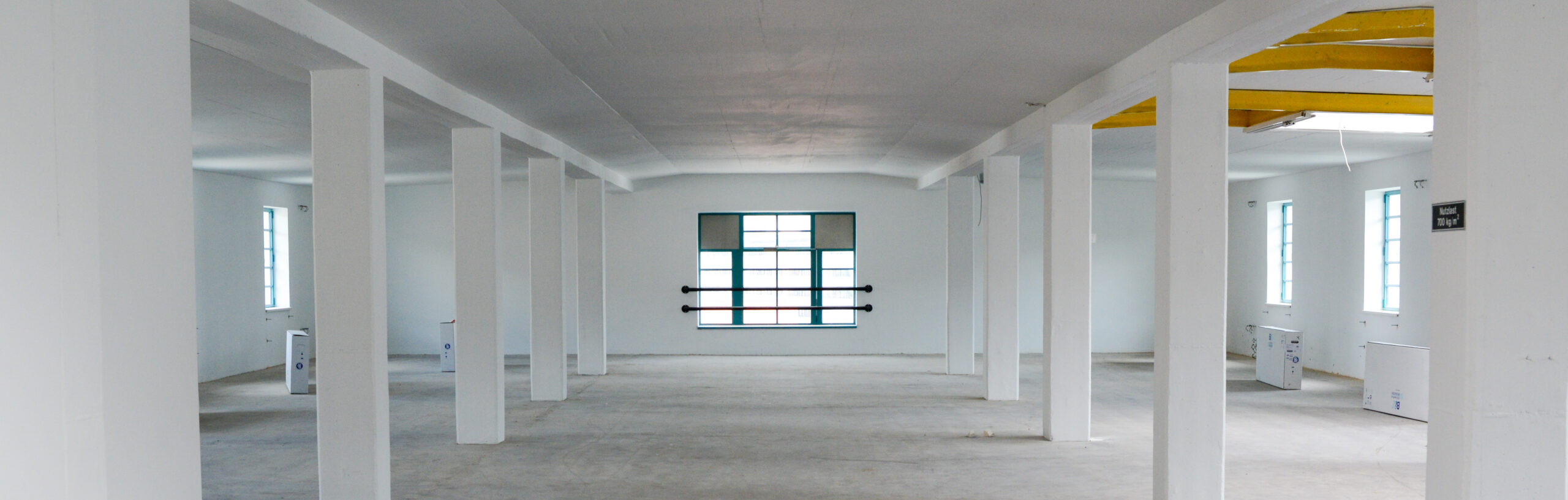 Leere Fabrikhalle, Tabakfabrik Linz, Foto: J. Kopf